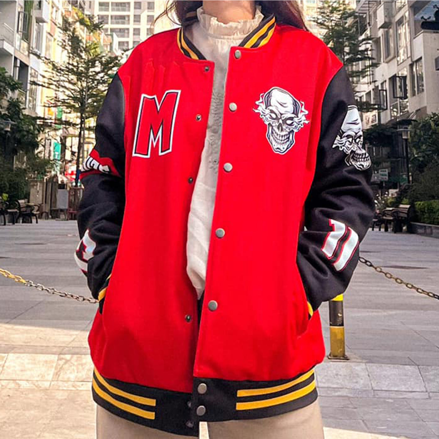 Custom Hockey Varsity jackets, All-Season Light Weight, Bomber Jackets, All Colors Available!