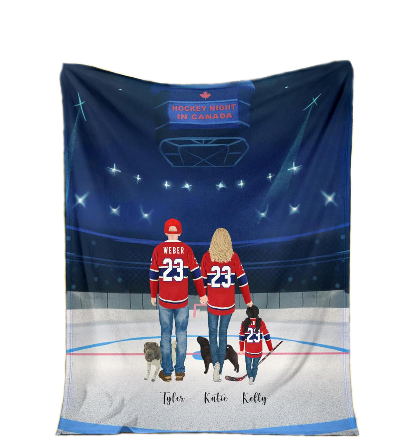 Custom Hockey Art Blanket, Hockey, Hockey Gift, Hockey Mom, Hockey Blanket, Hockey Lover Gift, Ice Hockey, Hockey Gifts,Hockey Mom,Hockey Coach,