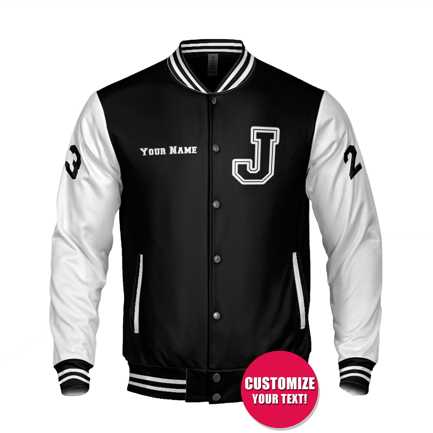 Custom Hockey Varsity jackets, All-Season Light Weight, Bomber Jackets, All Colors Available!