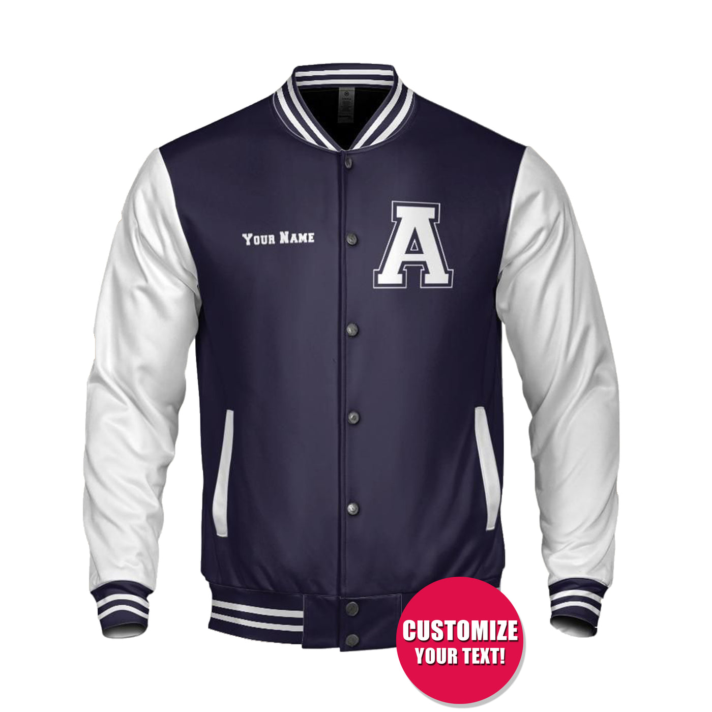 Custom Hockey Varsity jackets, All-Season Light Weight, Bomber Jackets, All Colors Available!