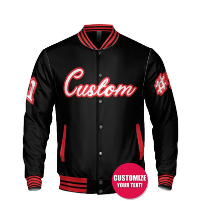 Custom Hockey Varsity jackets, All-Season Light Weight, Bomber Jackets, All Colors Available!