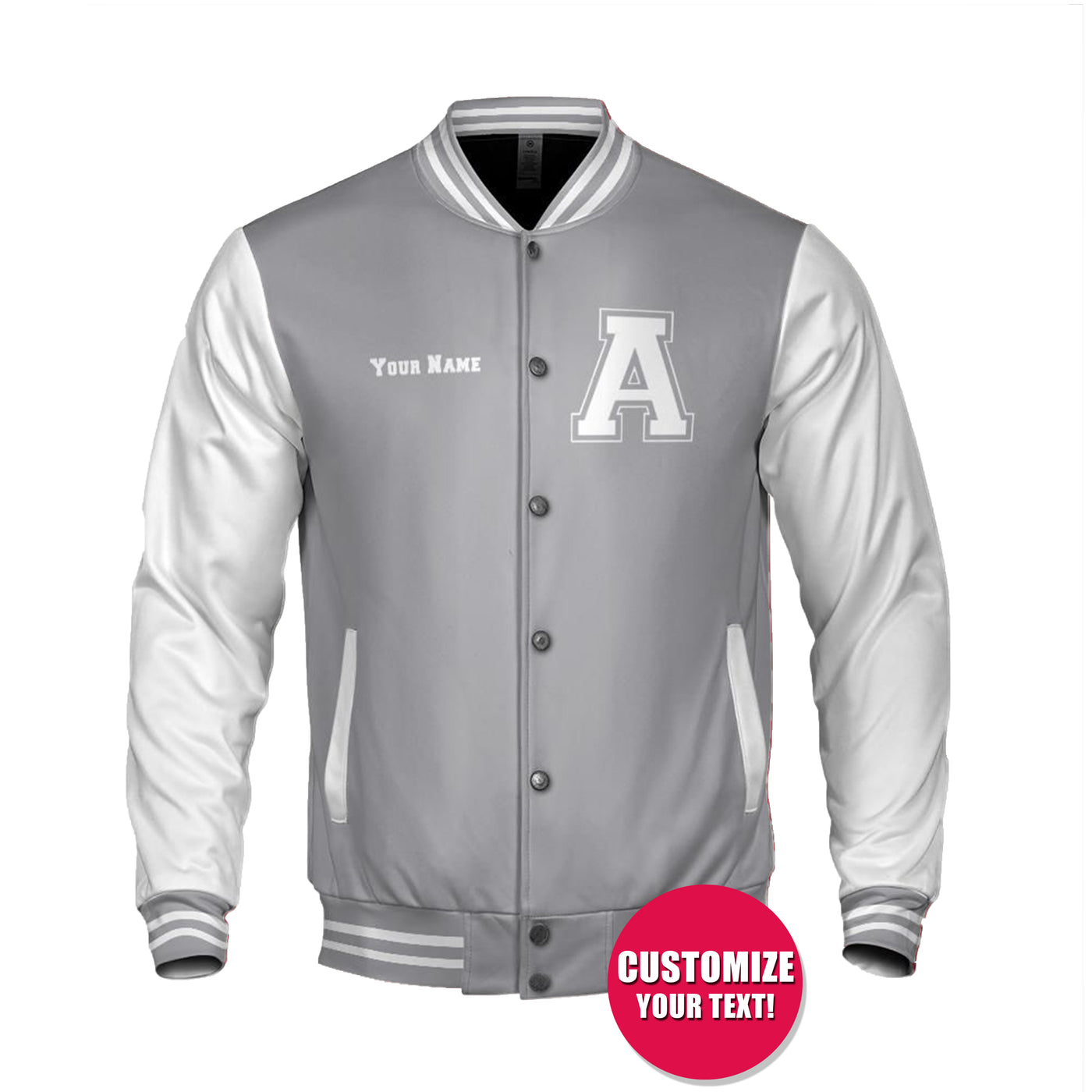 Custom Hockey Varsity jackets, All-Season Light Weight, Bomber Jackets, All Colors Available!