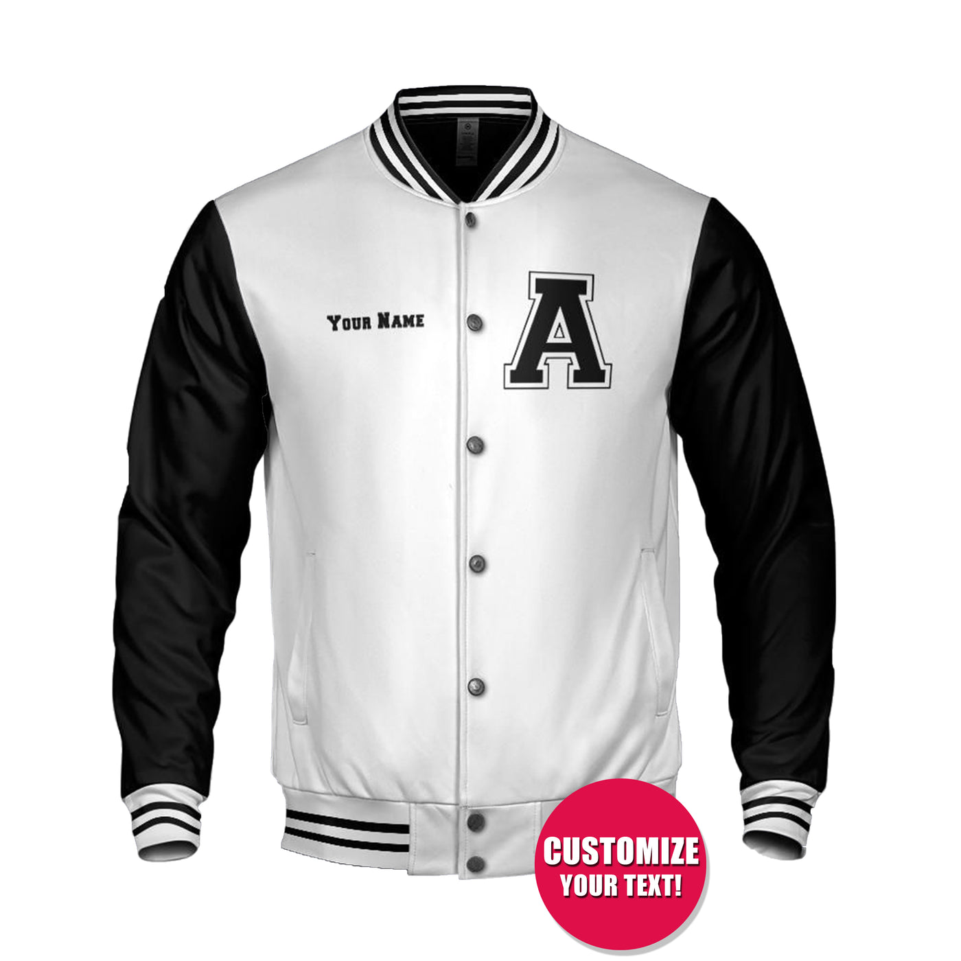 Custom Hockey Varsity jackets, All-Season Light Weight, Bomber Jackets, All Colors Available!