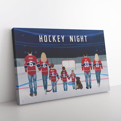 Gifts For Hockey Lovers | Custom Hockey Gifts | Hockey Portraits 